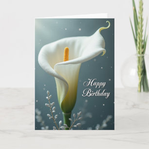 Dreamy Birthday Sparkle Bloom Card