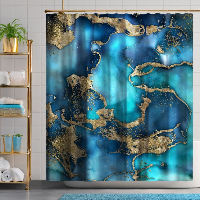 Dreamy Blue Teal and Gold (Creator Uploaded)