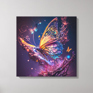 Dreamy Butterfly Canvas Print