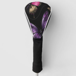 Dreamy Butterfly Pattern Golf Head Cover