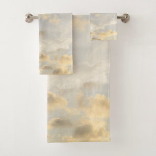 Dreamy Caribbean Clouds 6 Bath Towel Set