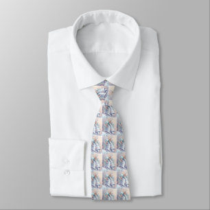 Dreamy Christmas Bells Neck Tie