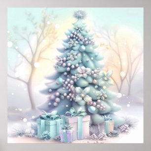 Dreamy Christmas Tree Poster