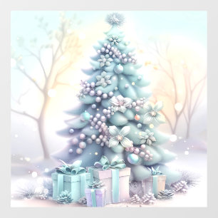 Dreamy Christmas Tree Window Cling