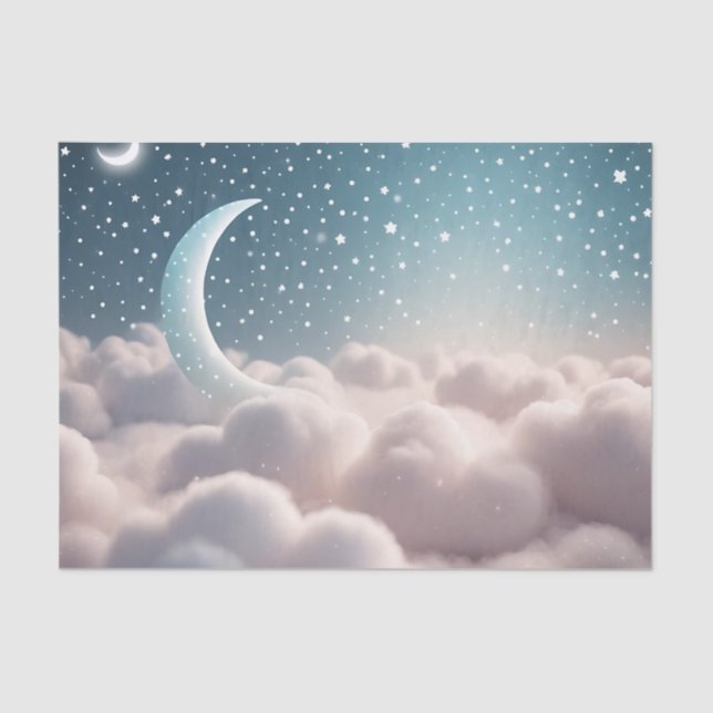 Dreamy Cloud Pastel Tissue Paper (Front)