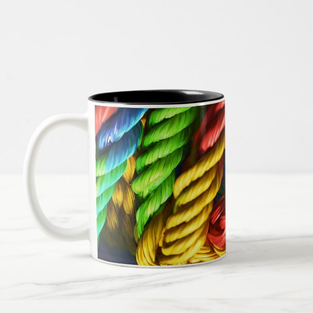 Dreamy Colourful Mug (Left)