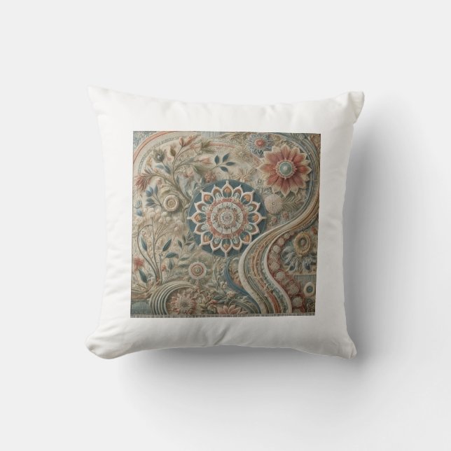 Dreamy Comfort Throw Pillow (Front)