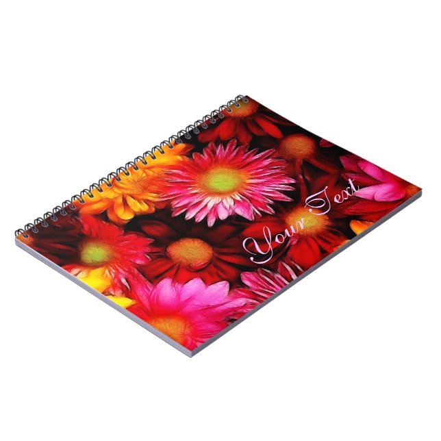 Dreamy Daisies Carnet Floral (Côté gauche)