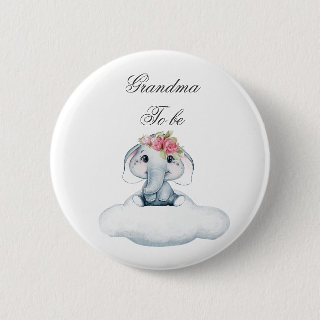 Dreamy Days avec Rosie l'éléphant. Badge (Devant)