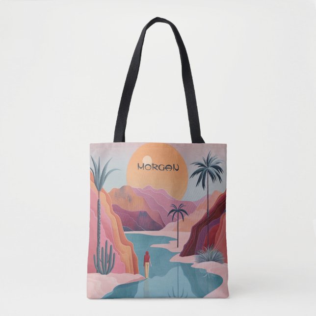 Dreamy Desert Oasis Tote Bag  (Front)