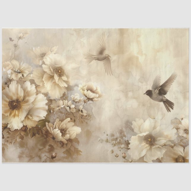 Dreamy evening tissue paper (Front)