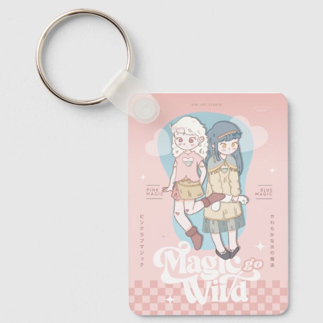 🫧 Dreamy Fantasy Girls🫧 Keychain (Front)