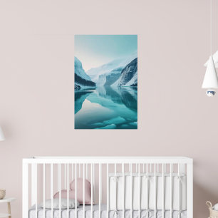 Dreamy Fjord wall art Photography nature glacier