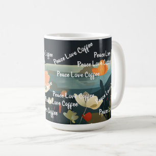 Dreamy Floral Landscape 3 Coffee Mug