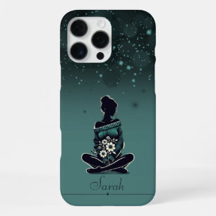 Dreamy Floral Silhouette iPhone 16 Pro Max Case