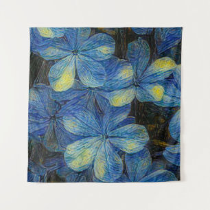 Dreamy flowers in Vincent Van Gogh art style. Arti Tapestry