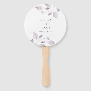 Dreamy Foliage Hand Fan