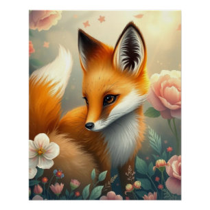 Dreamy Fox  Poster