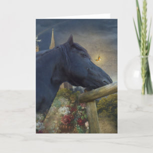 Dreamy Friesian - Greeting Card