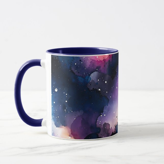 Dreamy Galaxy Night Sky Mug (Left)