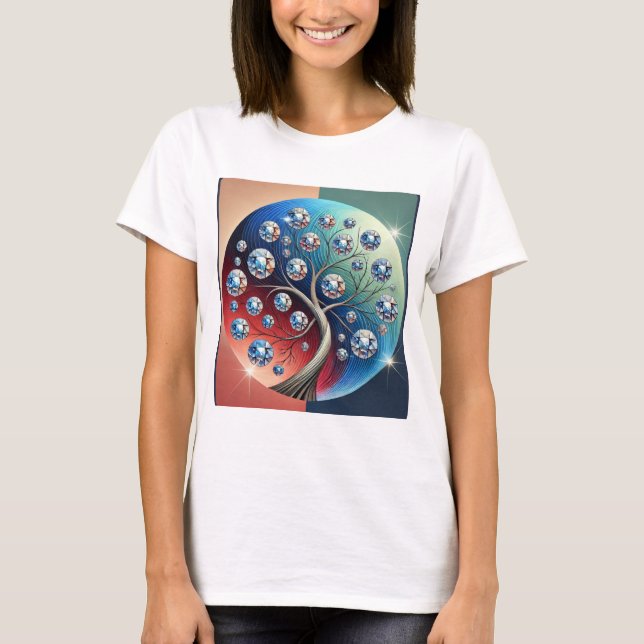 Dreamy Gem Tree Youth T-Shirt (Front)
