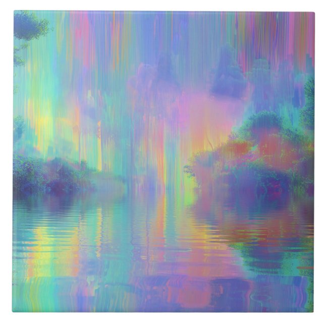 Dreamy glowing light tile (Front)