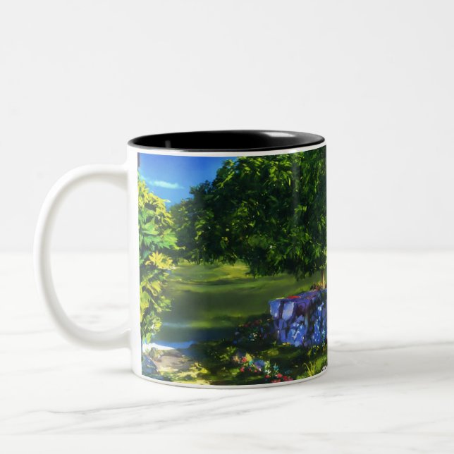 Dreamy Greenery Mug (Left)