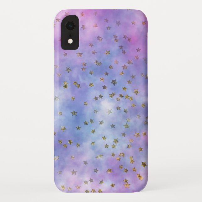 Dreamy Inspiring Clouds and Stars Case and Cover (Back)