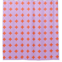 Dreamy Lavender & Coral Stars