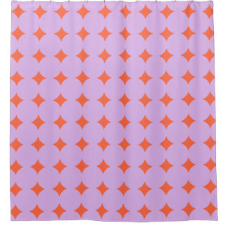 Dreamy Lavender & Coral Stars
