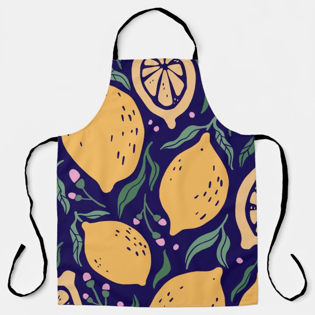 Dreamy Lemons Apron (Front)