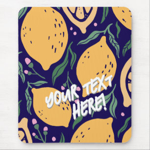 Dreamy Lemons Mouse Pad