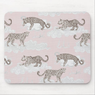 Dreamy Leopards Mouse Pad