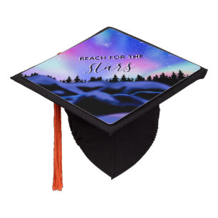 Dreamy Lights Graduation Cap Topper
