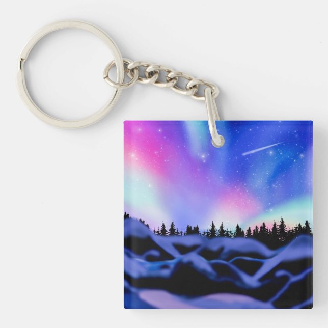 Dreamy Lights Keychain (Front)