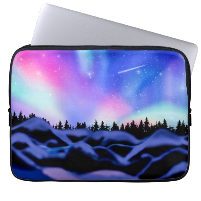 Dreamy Lights Laptop Sleeve (Front)