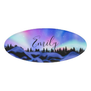 Dreamy Lights Name Tag