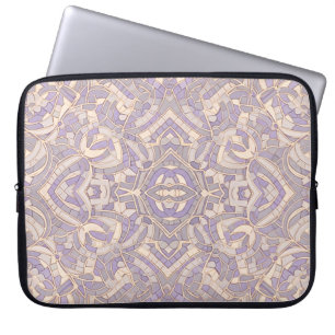 dreamy lilac laptop sleeve