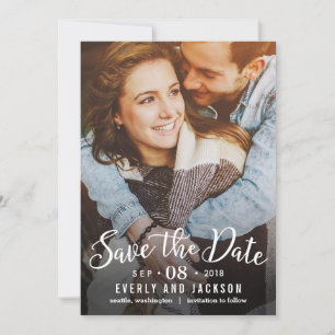Dreamy Love Wedding Save The Date Card