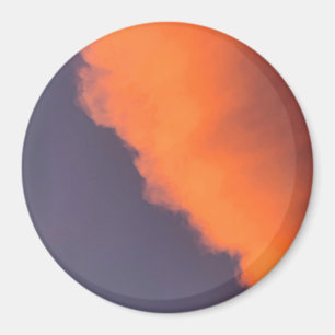 Dreamy, magical clouds in dreamy, magical colours magnet