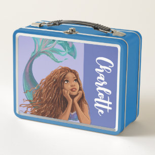 Dreamy Mermaid Ariel Art Metal Lunch Box