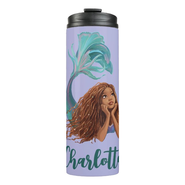 Dreamy Mermaid Ariel Art Thermal Tumbler (Front)