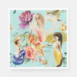 Dreamy Mermaid's Napkin