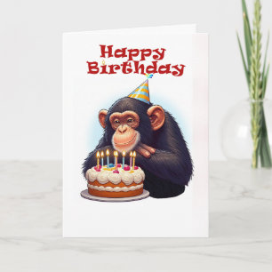 Dreamy Monkey Card