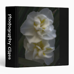 Dreamy Narcissus Daffodils Binder