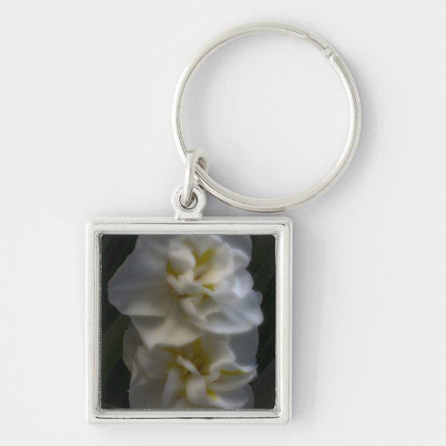 Dreamy Narcissus Daffodils Keychain (Front)