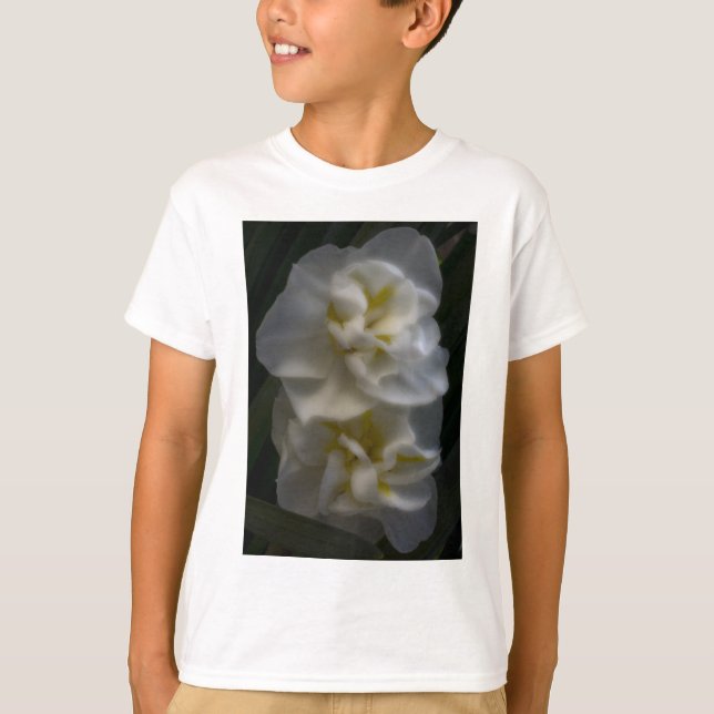 Dreamy Narcissus Daffodils T-Shirt (Front)