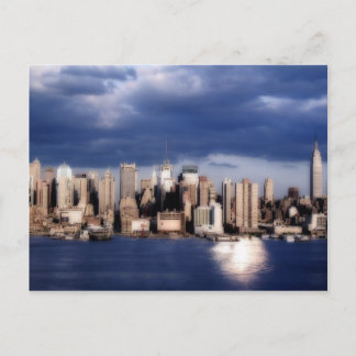 Dreamy New York Skyline Postcard
