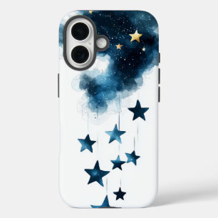 Dreamy Night Stars – Watercolor Sky Phone Case