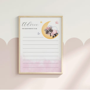 Dreamy Over the Moon Raccoon Advice For Baby Game